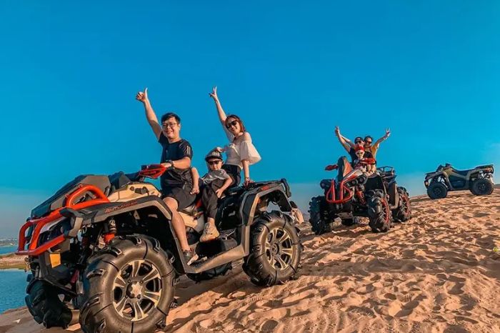 Bàu Trắng – “tiểu sa mạc sahara” giữa lòng Bình Thuận có gì hot?